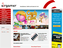 Tablet Screenshot of m.airgamer.de